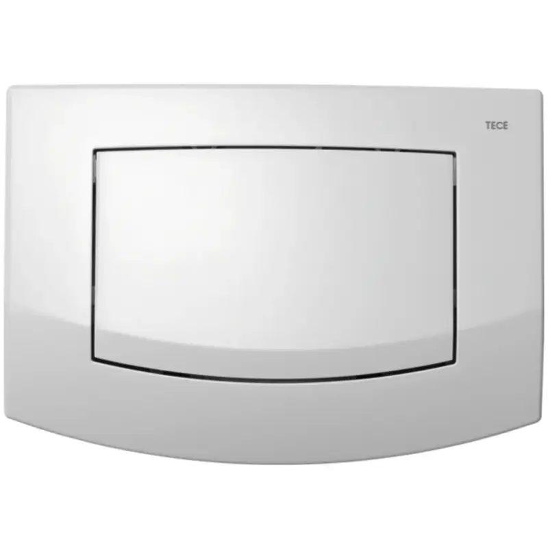 TECE ambia wc-bedieningsplaat voor enkespoeltechniek,wit antibacterieel Dagaanbieding