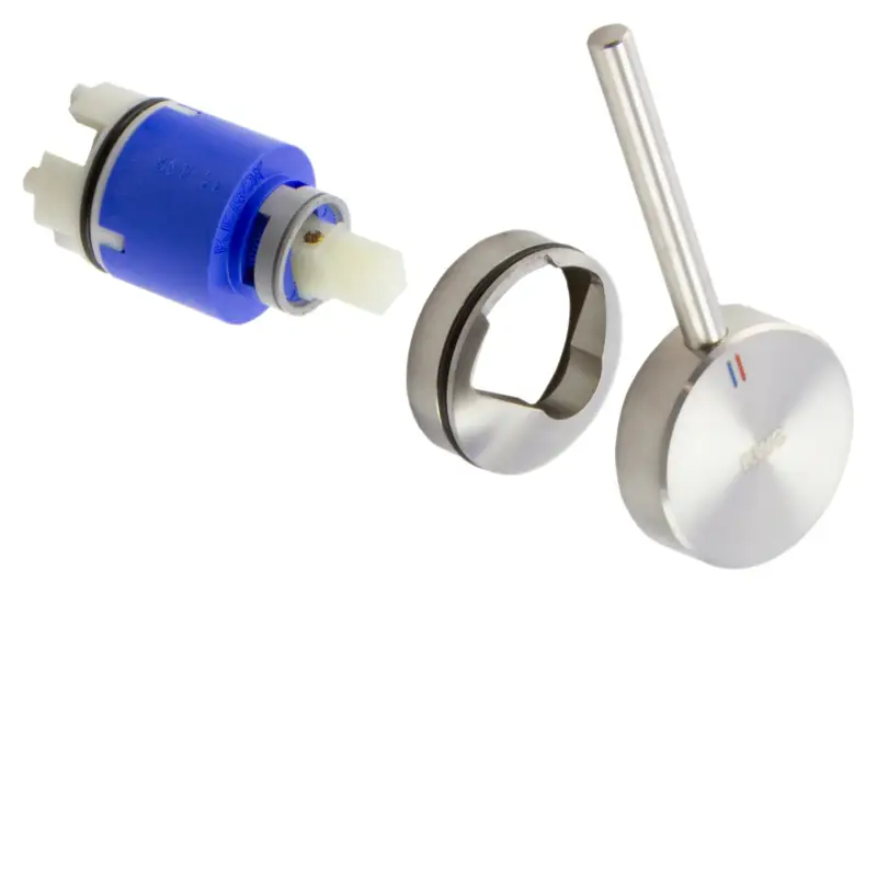 KWC Complete metalen greep revisie set incl binnenwerk Livello RVS Z.538.024.700 / 133.0521.973 Flitsaanbieding