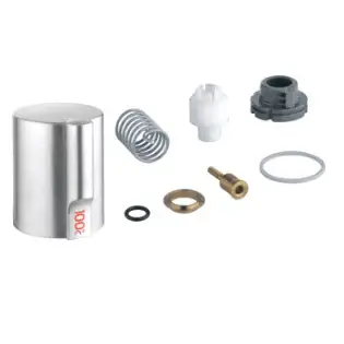 Grohe Greep tbv van de Grohe Red RVS Look Hete Deal
