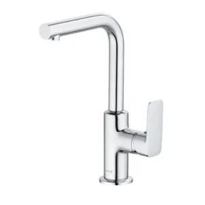 Op = Op Kludi Pure And Style Wastafelkraan 220 Met Waste Chroom