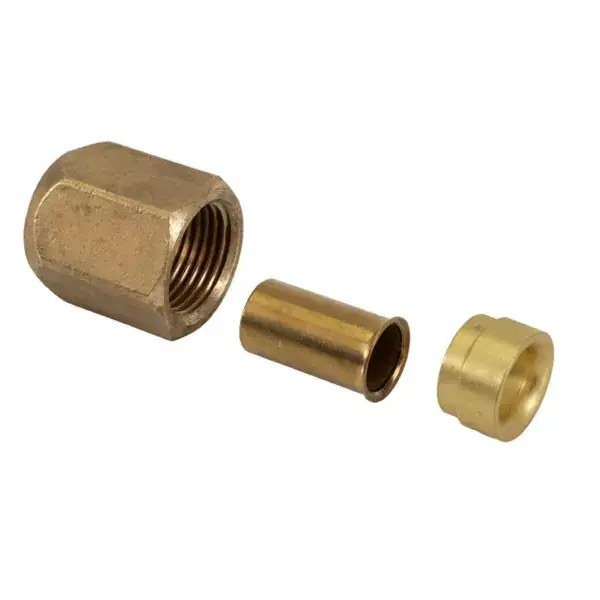 Laatste Versie Sae fitting met tube connection 3/4' - 10pce/pck - 31x11.5mm unf 11/16-14