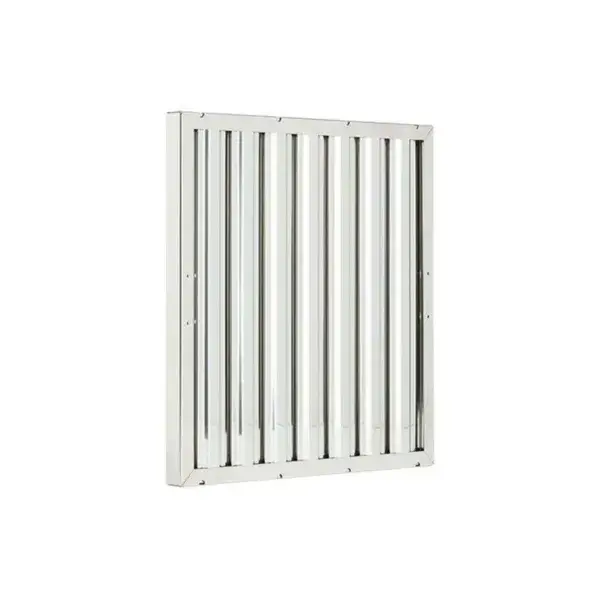 Vetvangfilter aisi304 - 500x400x25mm - bauart a Finale Uitverkoop
