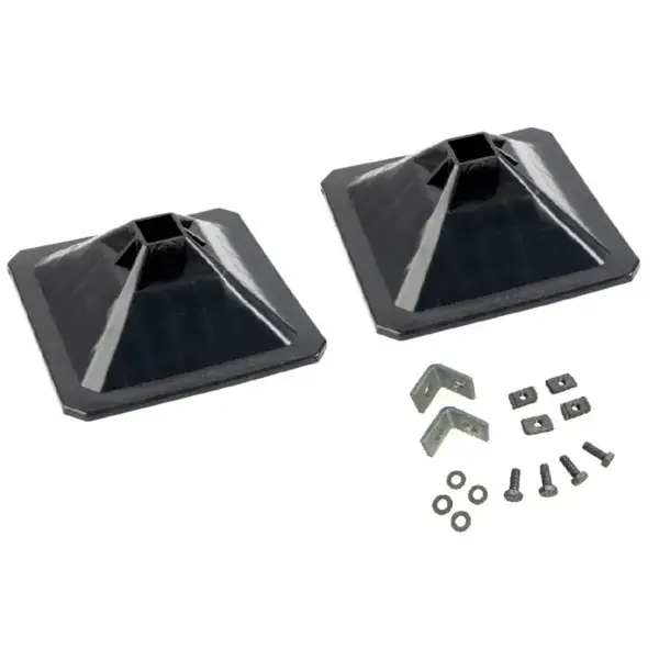 Snelle Levering Alixo h-frame stelpoten 305x305mm - set 2 voeten + fixaties