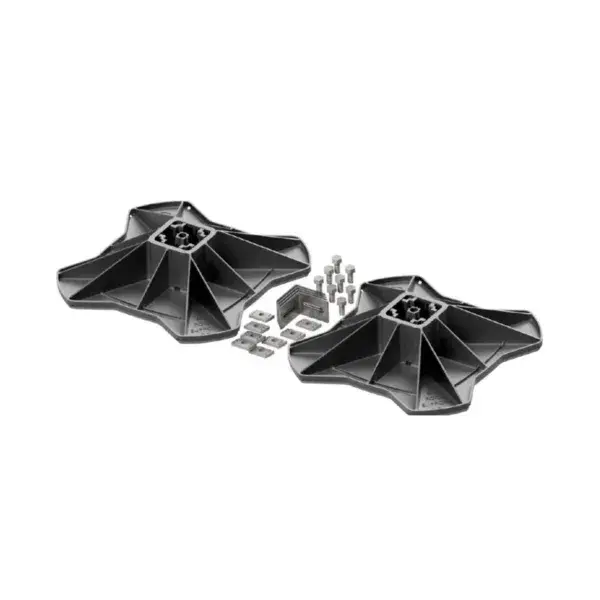 H-frame tech set 330x330mm - 2 stelpoten + bevestigingskit Superprijs