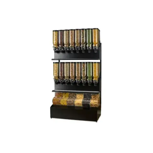 Free flow pro bulk dispenser - 16+6x 13.5l - vrijstaande gondola Veilige Betaling
