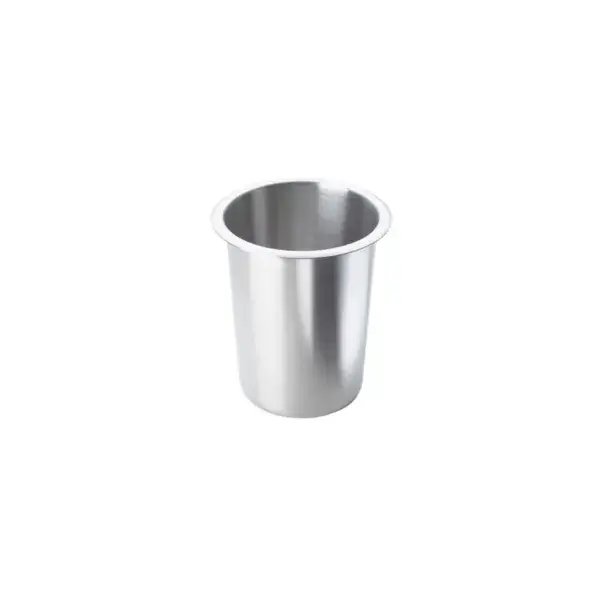 Rvs cilinder voor bestek of toebehoren - �114 - h �135mm - vol - aisi304 Uitverkoop