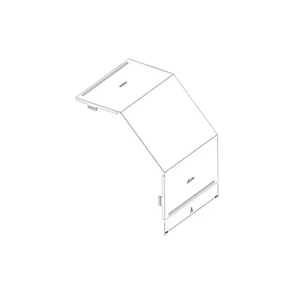 Kabelbaan deksel valbocht 300mm - sendzimir Fabrieksprijs