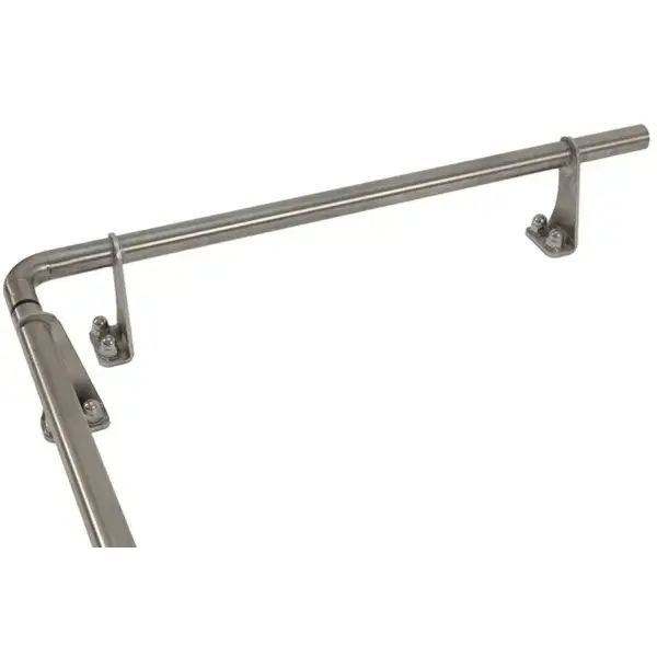 Direct Beschikbaar Bocht 90� 500x500mm - voor koelmeubelbescherming - rvs