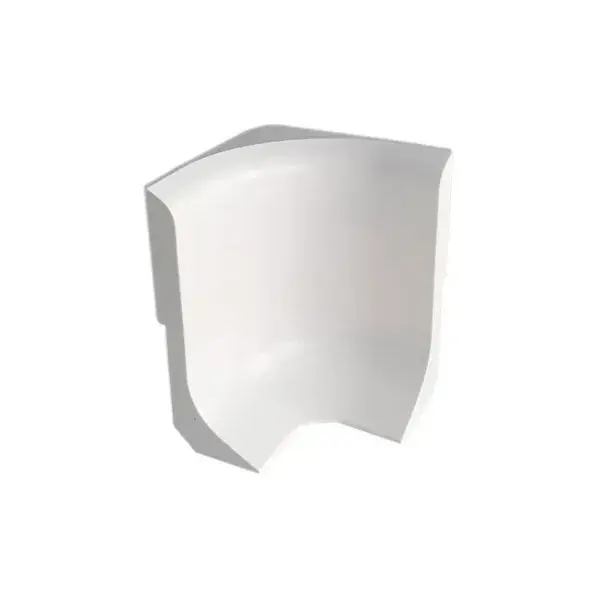 Nu Kopen Binnenhoek pvc plint - 60x30x80mm