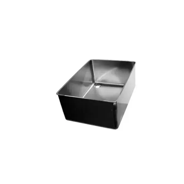 Inlasspoelbak 800x500x375mm - aisi304 - links - zonder overloop - r40 Korting