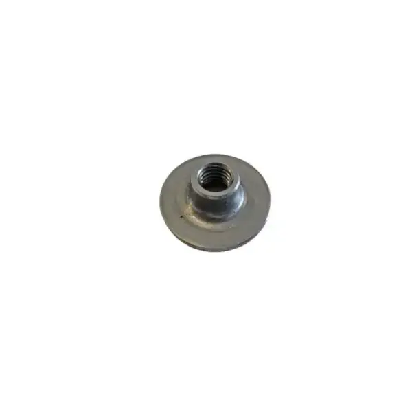 Rvs aisi 304 aanlasplaat buis rond 38mm - met draadinzetstuk m10 Flitsaanbieding