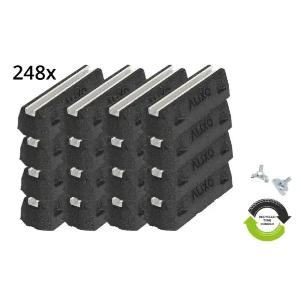 Meest Verkocht 1 pallet alixo foot 400mm - 248 sokkels incl inlegmoeren m10x30