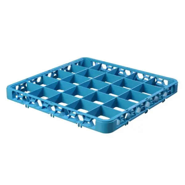 Opbouwrand 25-vaks 50.5 x 50.5 x 4.5 cm blauw Op = Op