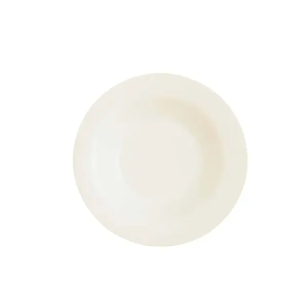 Rechtstreeks Van De Fabrikant Bord diep intensity 22 cm offwhite