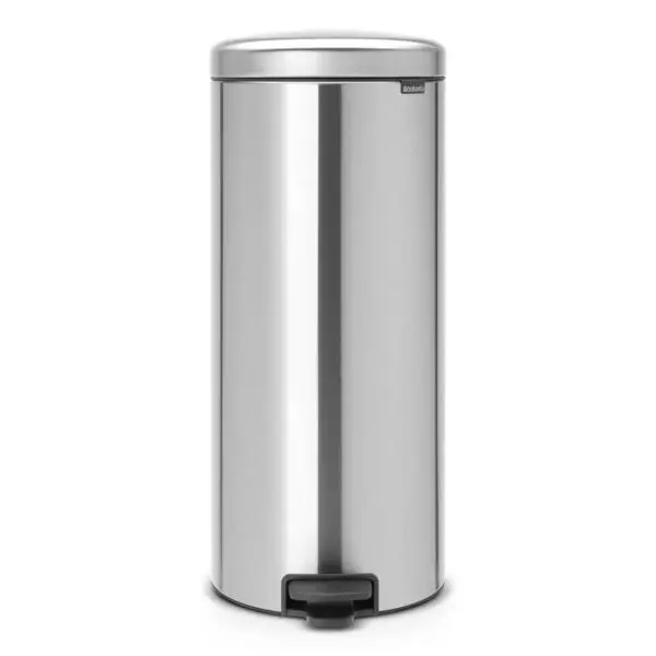 Tijdelijk Beschikbaar Pedaalemmer newicon 30 l zilver