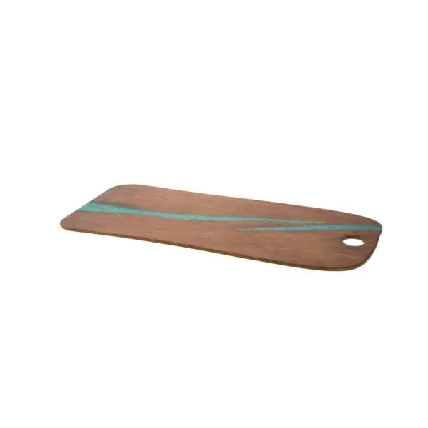 Serveerplank lapis 51 x 23 x 1 cm turquoise Merkproduct