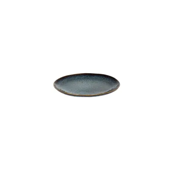Bord eccentric 22 cm blauw Favoriet