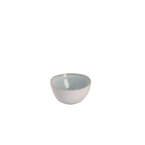 Weekendaanbieding Schaal light blue sea 15 cm 85 cl blauw wit