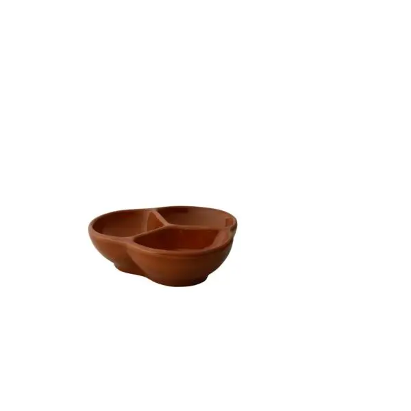 Schaal 3-vaks classico 13 x 13 cm Direct Verzonden