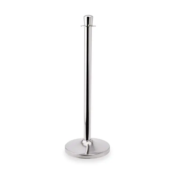 Koop Online Afzetpaal classic 95 cm zilver