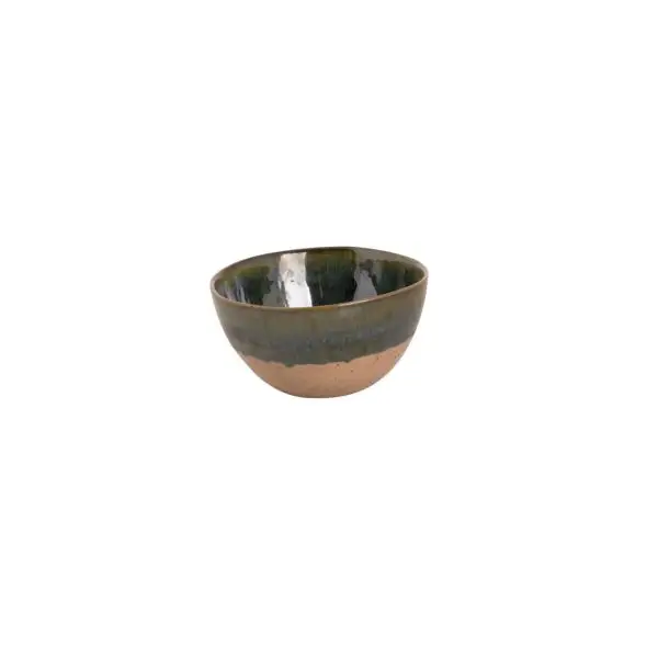 Favoriet Palmer schaal wisteria 15 cm 80 cl stoneware groen beige