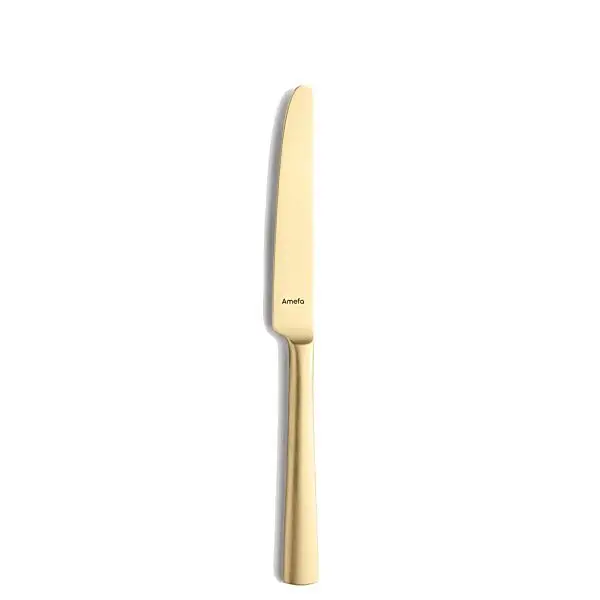 Tafelmes 1924 ventura 22.8 cm 13/0 18/10 goud Direct Beschikbaar