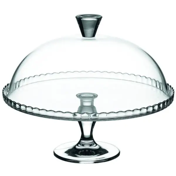 Taartplateau met stolp patisserie 32 cm ds Beperkte Voorraad
