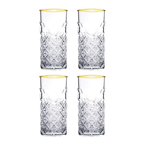 Beperkte Voorraad Longdrink timeless 29.5 cl goud