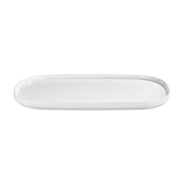 Bord helix white 34 x 23 cm wit Merkproduct
