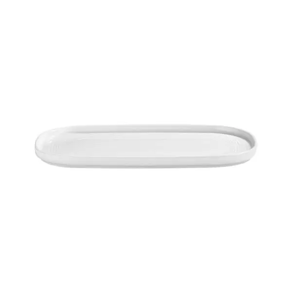 Bord helix white 30 x 16 cm wit Finale Uitverkoop