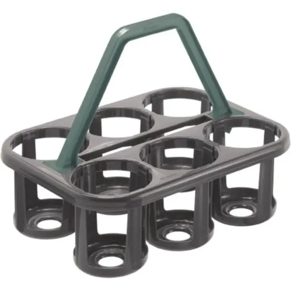 Gratis Retour Flessendrager antraciet 35 x 26 x 27 cm - 6 flessen