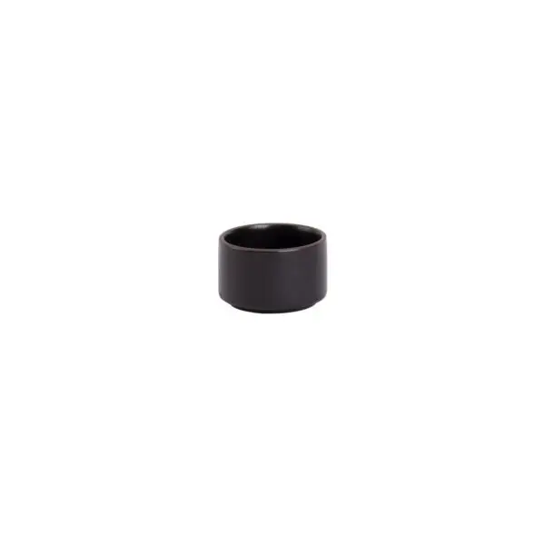 Seizoensaanbieding Schaal cafe noir 6.5 cm zwart