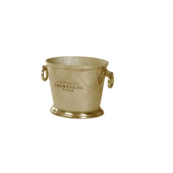 Champagnekoeler vintage gold 32 cm Beperkt Aanbod