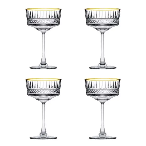 Champagnecoupe elysia 26 cl goud Meest Verkocht