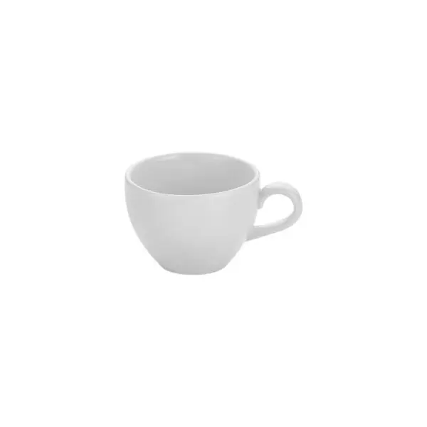 Tijdelijk Beschikbaar Koffiekop helix white 18 cl wit