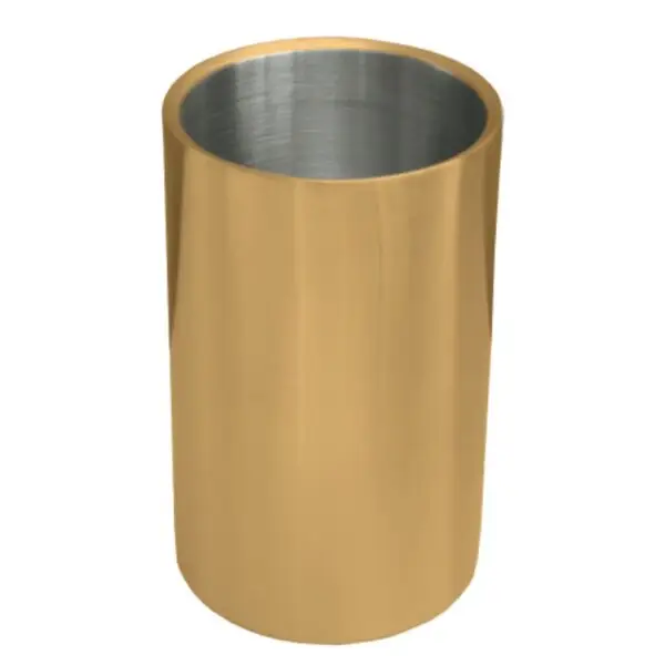 Wijnkoeler tools 12 cm goud Seizoensaanbieding