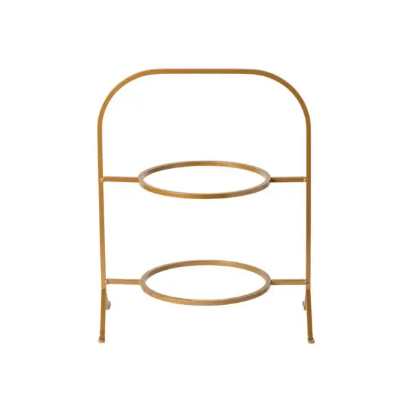Etagere marrakesh 27 cm 2-laags goud Beste Prijs