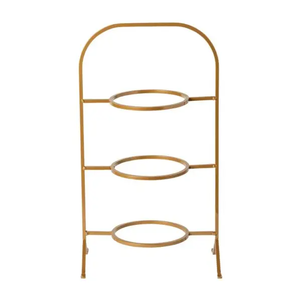 Etagere marrakesh 3-laags goud Snelle Levering