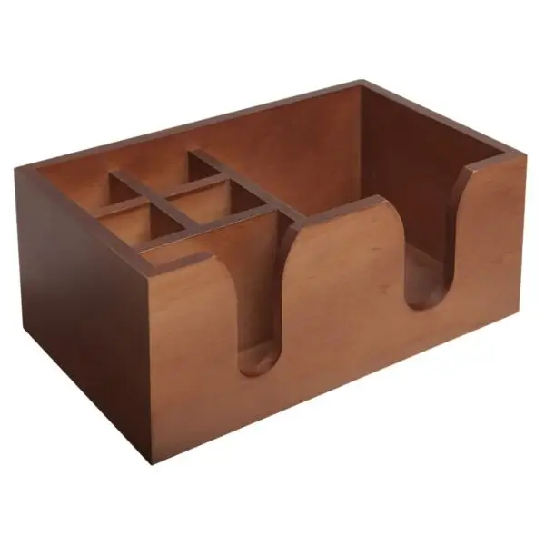 Laatste Kans Table organizer 26x15.5x11 cm hout 6-vaks
