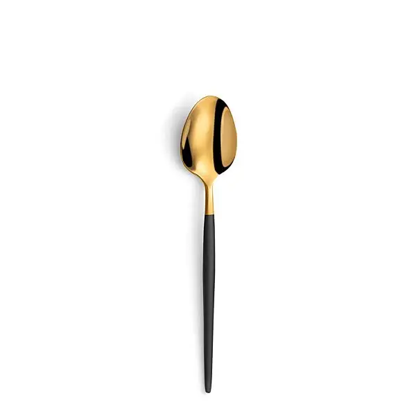 Dessertlepel 1114 soprano 18.3 cm 18/0 zwart goud Superprijs