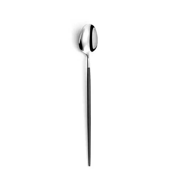 Populair Sorbetlepel 1114 soprano 20 cm 18/0 zwart
