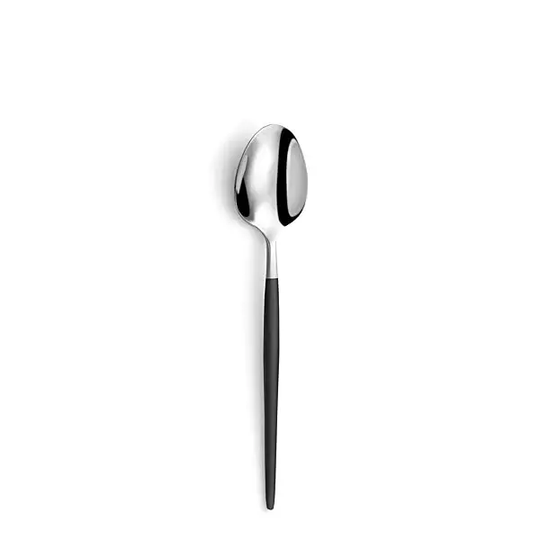 Op = Op Dessertlepel 1114 soprano 18.3 cm 18/0 zwart