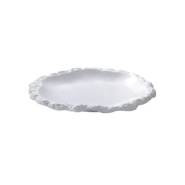 Bord calcaire 29 cm wit Express Levering