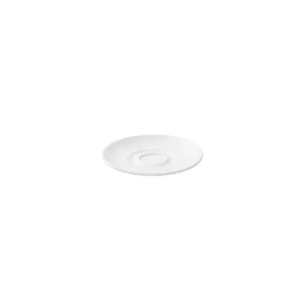 Betrouwbaar Espressoschotel blanc de blancs 13.5 cm wit