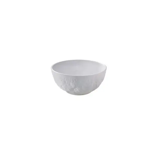 Flitsaanbieding Schaal calcaire onderkant 14.5 cm wit