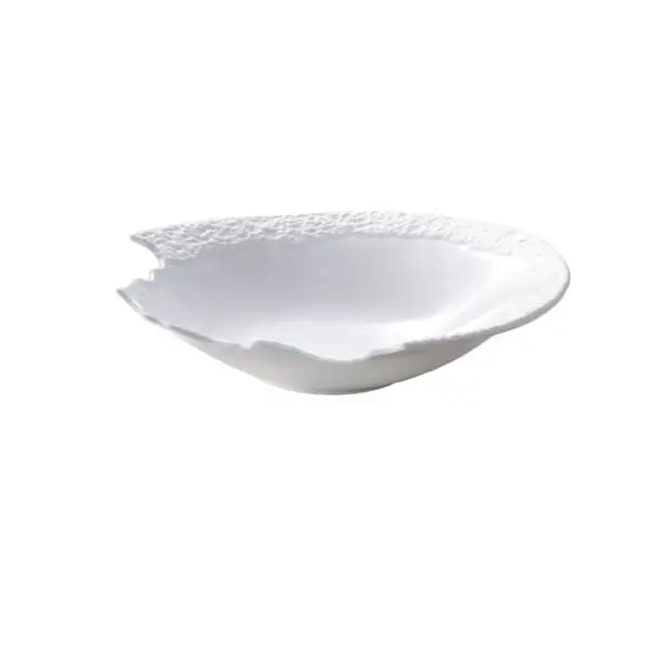 Seizoensaanbieding Bord diep calcaire 30 cm wit