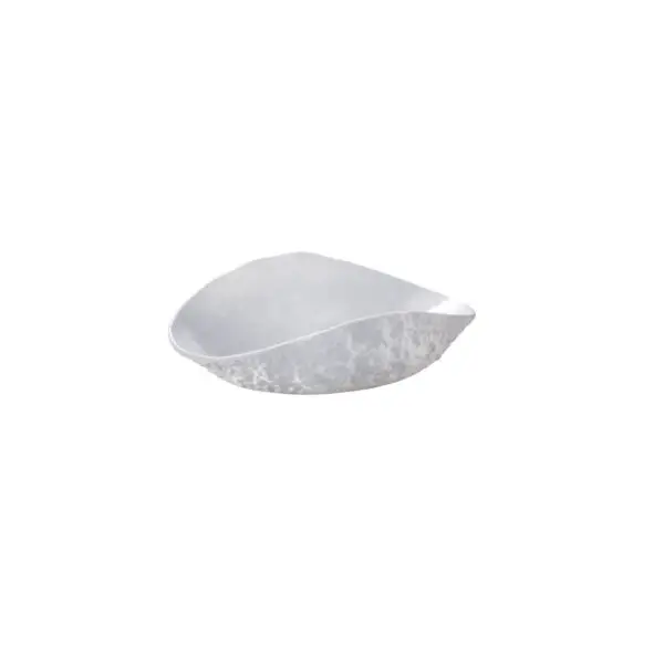 Schaal calcaire 20.5 x 11.5 cm wit Rechtstreeks Van De Fabrikant