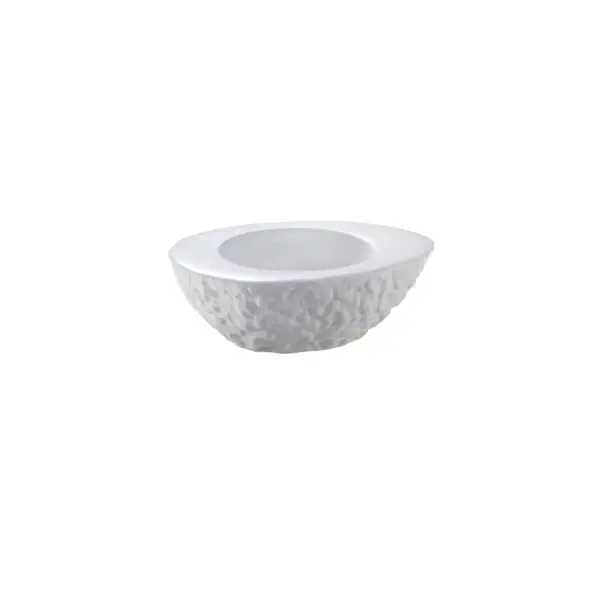 Schaal calcaire 19 x 14.5 cm wit Favoriet