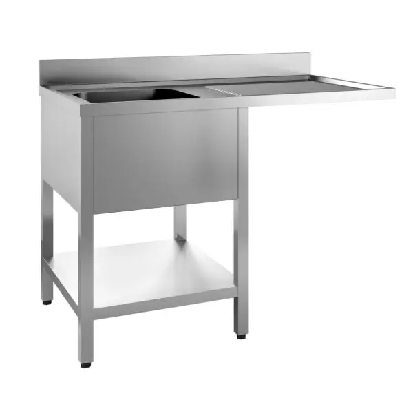 Actieprijs 700 spoeltafel bodem met uitsp. vaatwasser, demontabel 1 links 1200