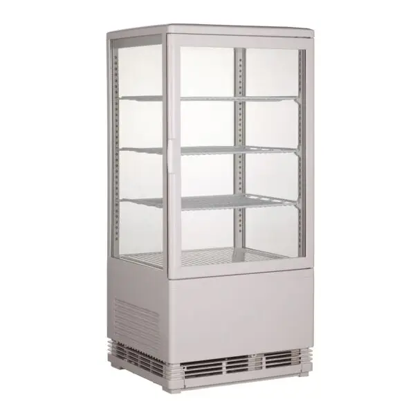 Koelvitrine 68l wit Korting
